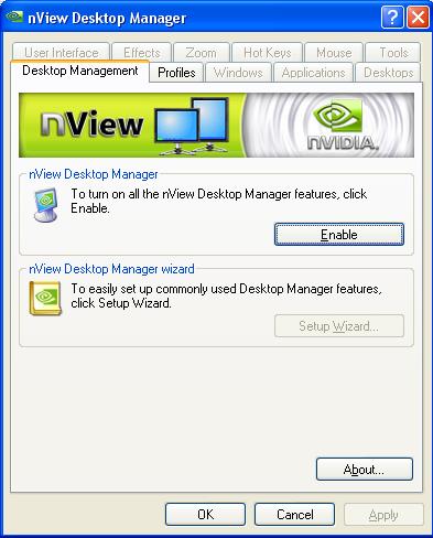 Nvidia desktop manager download